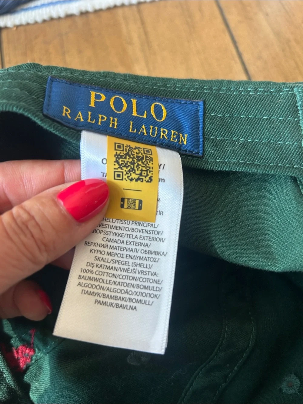 Polo by Ralph Lauren The Iconic Cotton Chino Ball Cap College Green